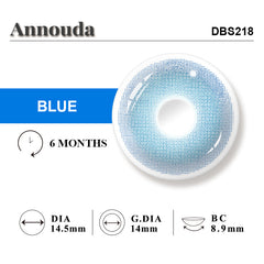 Annouda Contact Lens Celestial Tide Blue – 6-Month Use