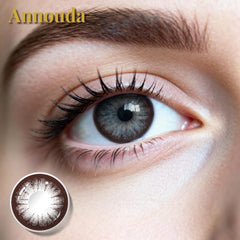 Annouda Chestnut Brown Contact Lens – 14.5mm Deep Warm Glow | 6-Month Use