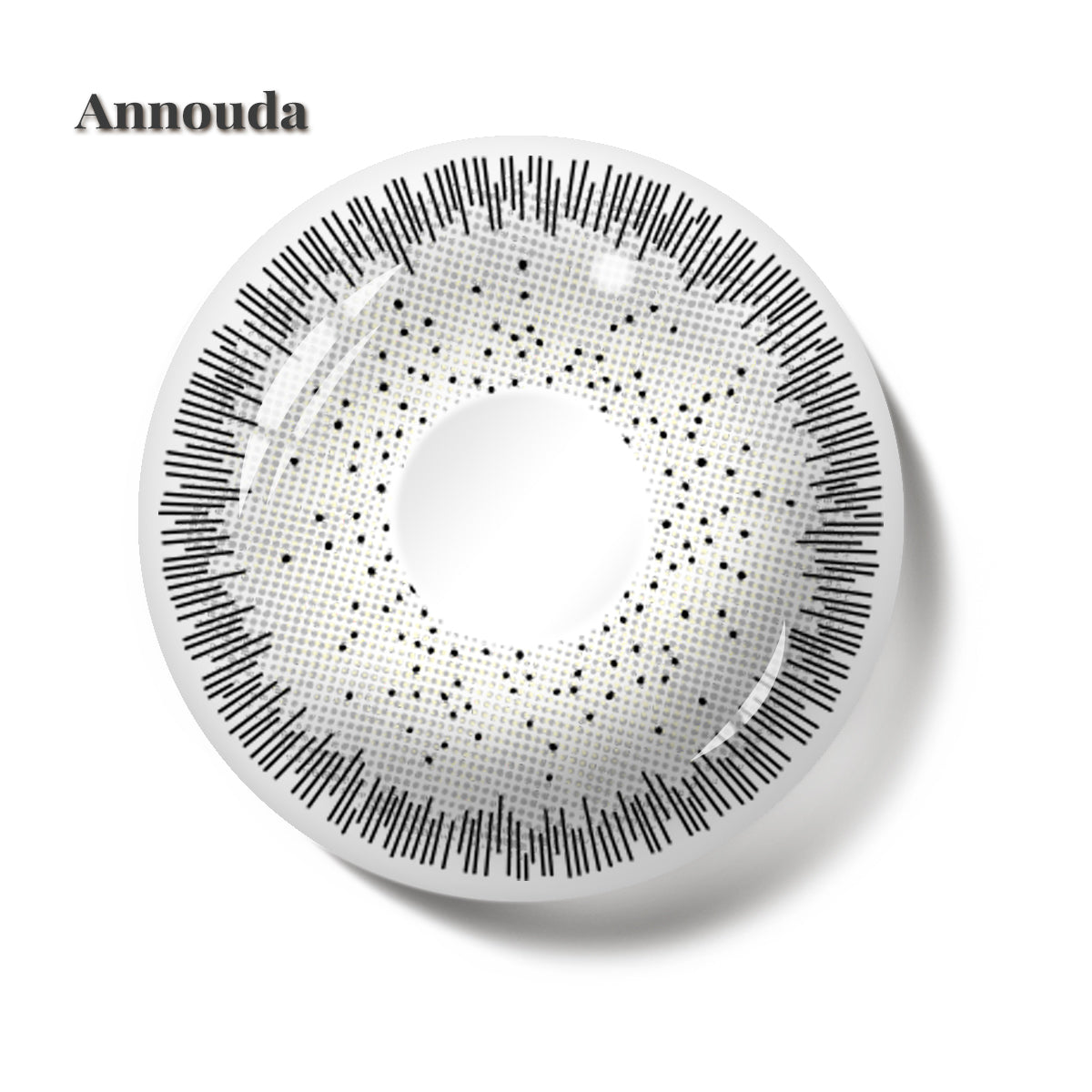 Annouda Contact Lens Frosted Aura Gray – 6-Month Use