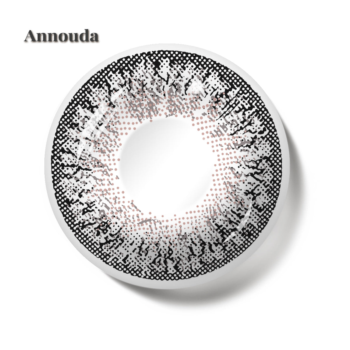 Annouda Contact Lens Rosy Bloom Pink 6-Month – Soft Radiant Tone for Sweet Daily Looks